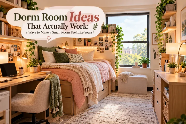Dorm Room Ideas That Actually Work: 9 Ways to Make a Small Room Feel Like Yours
