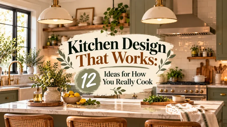 Kitchen Design That Works: 12 Ideas for How You Really Cook