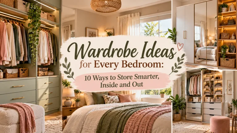 Wardrobe Ideas for Every Bedroom: 10 Ways to Store Smarter, Inside and Out